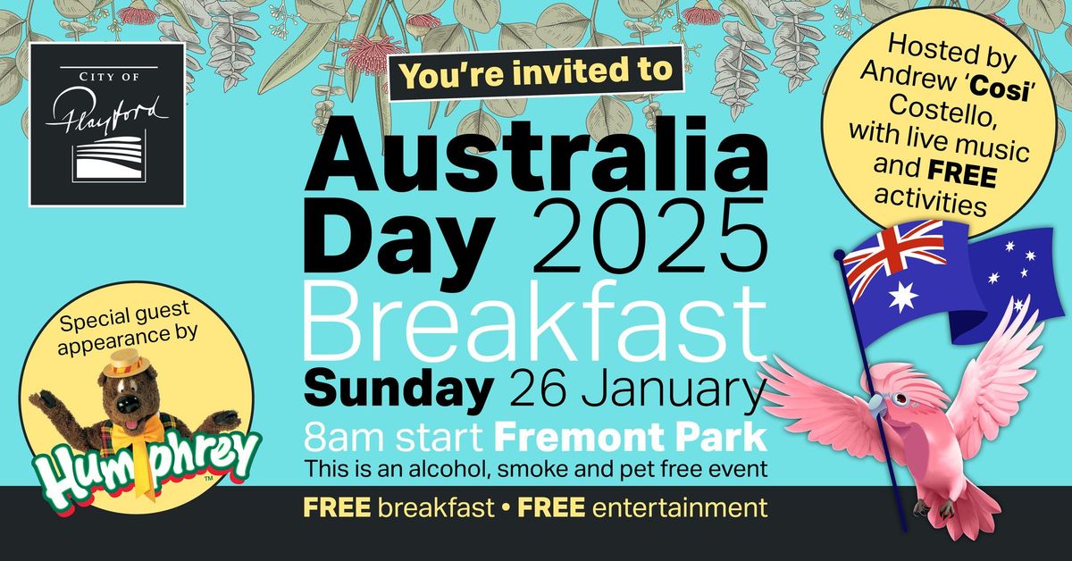 Australia Day 2025 - Fremont Park 