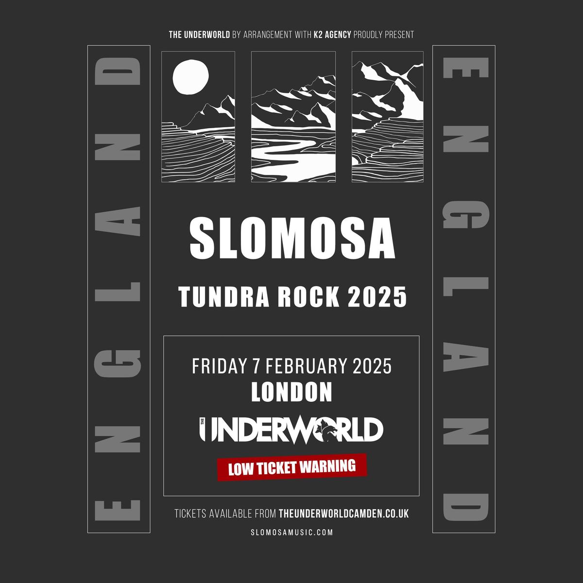 SLOMOSA at The Underworld - London \/\/ LOW TICKETS