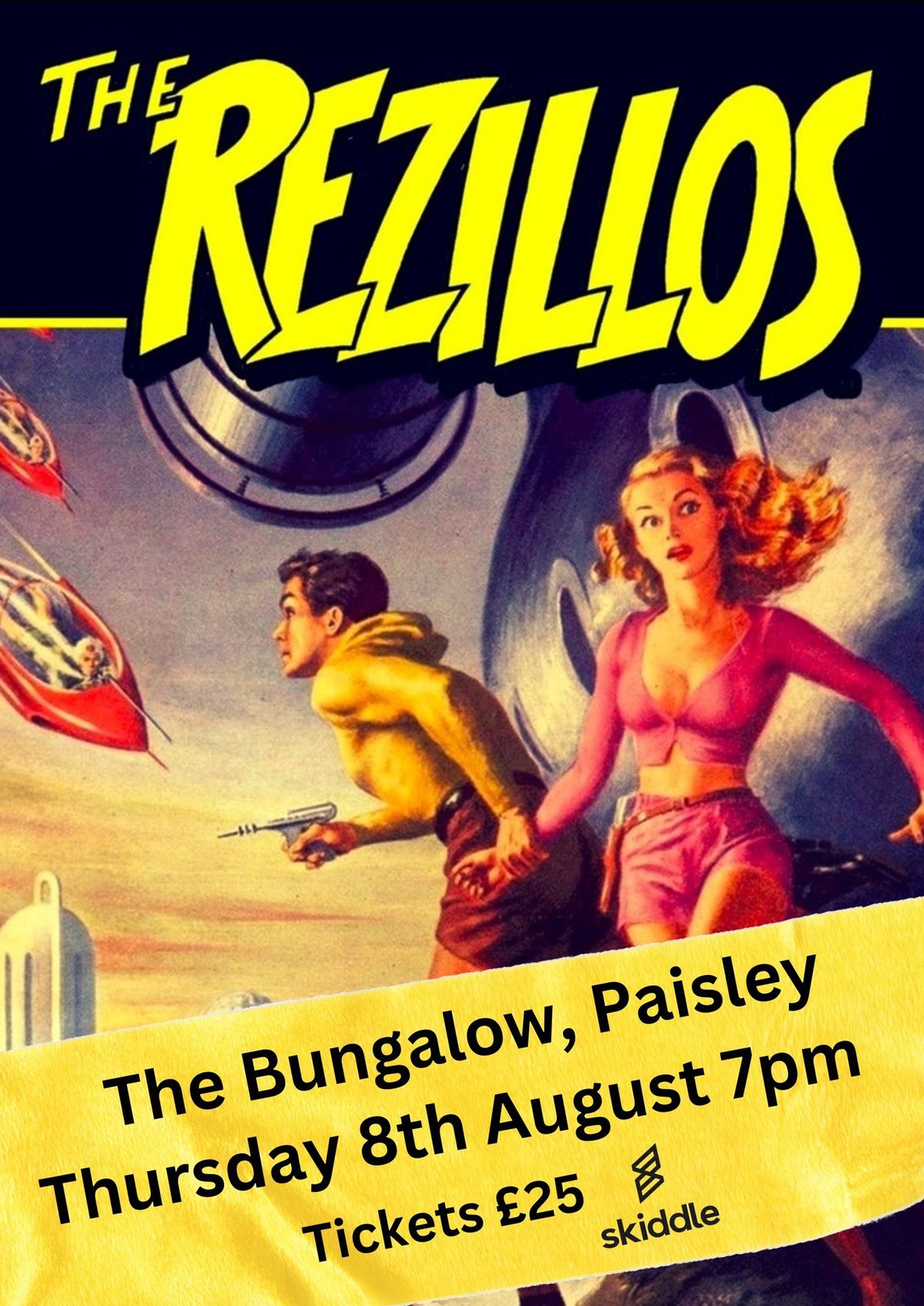 The REZILLOS Live at The Bungalow **CHANGE OF DATE!!**