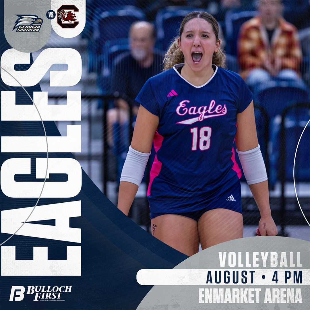 South Carolina Gamecocks at Georgia Southern Eagles Volleyball at Enmarket Arena