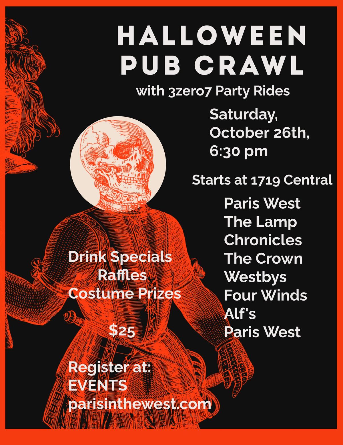 Halloween Pub Crawl