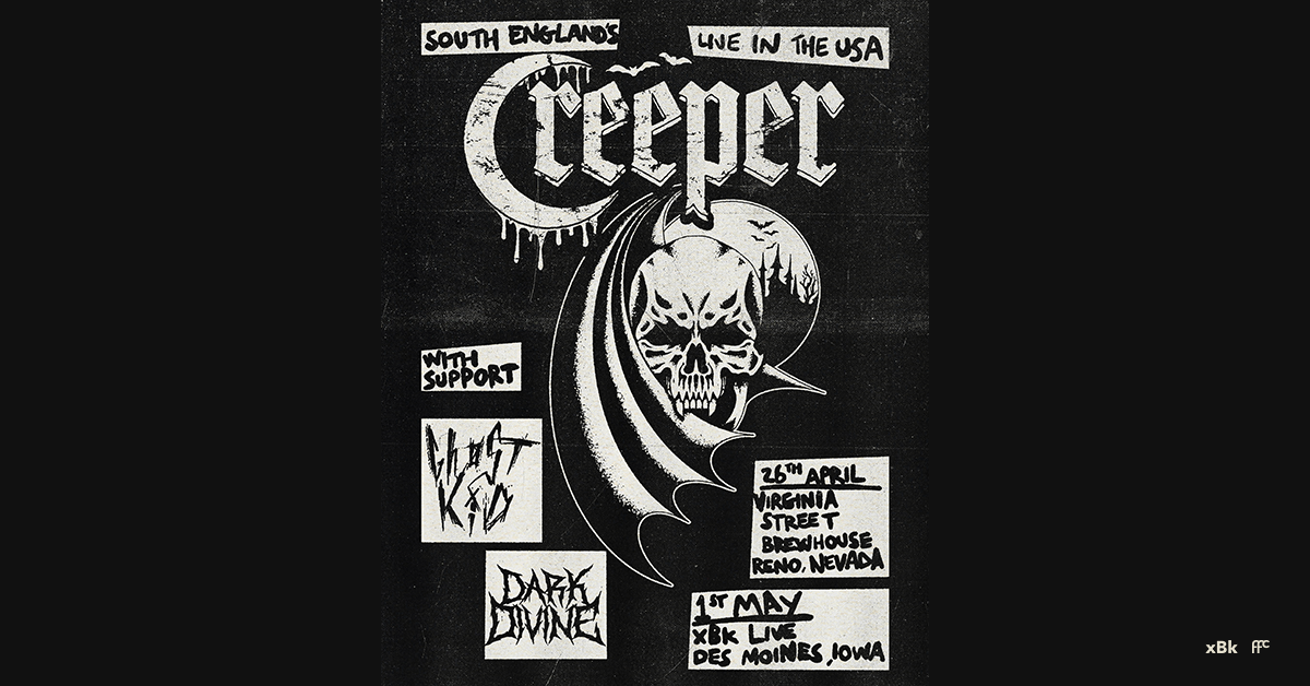 Creeper with Dark Divine and Ghostkid at xBk