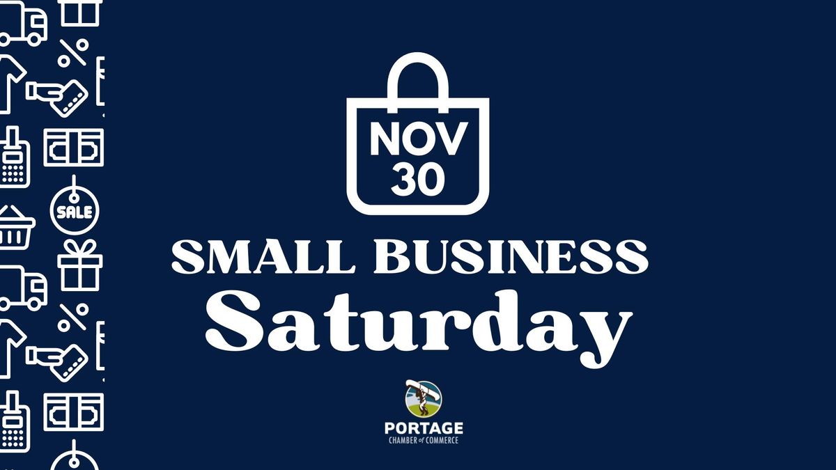 Small Business Saturday in Portage, WI 