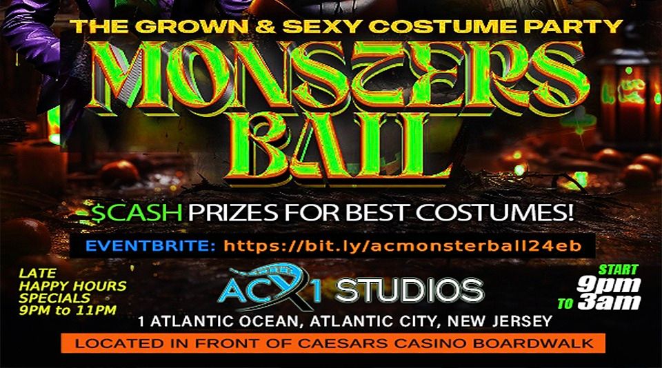 ATLANTIC CITY HALLOWEEN "MONSTER BALL" COSTUME PARTY