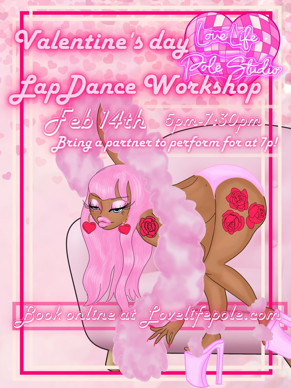 Valentines Day Lap Dance Workshop