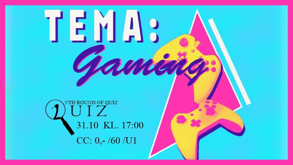 Femte quizrunde \/\/ fifth round of quiz