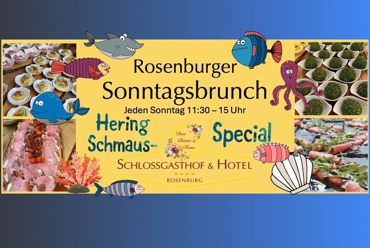 Heringsschmausbrunch im Schlossgasthof - 09.03.2025