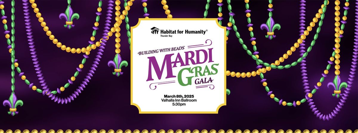 Building With Beads - Mardi Gras Gala