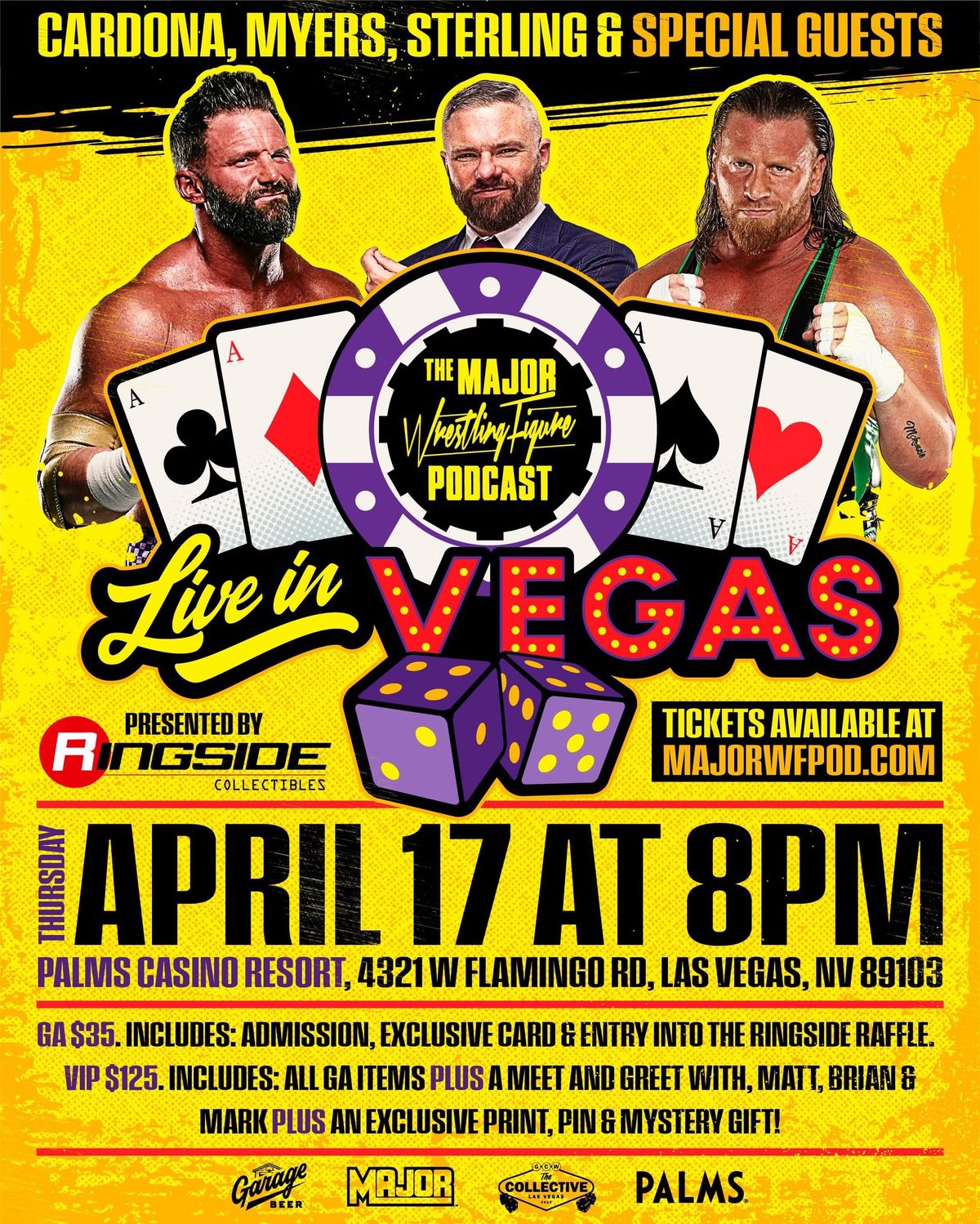 Major Wrestling Figure Podcast: Live In Vegas!