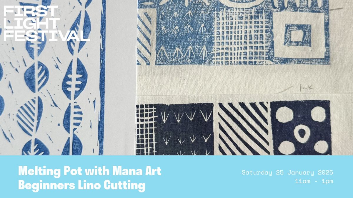 Melting Pot with Mana Art - Beginners Lino Cutting