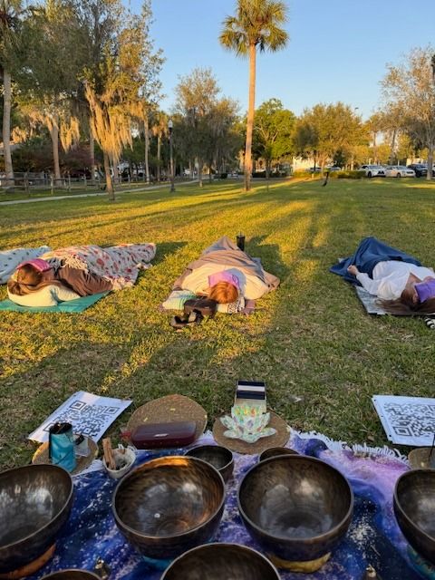 Sound Meditation Event at Sims Park