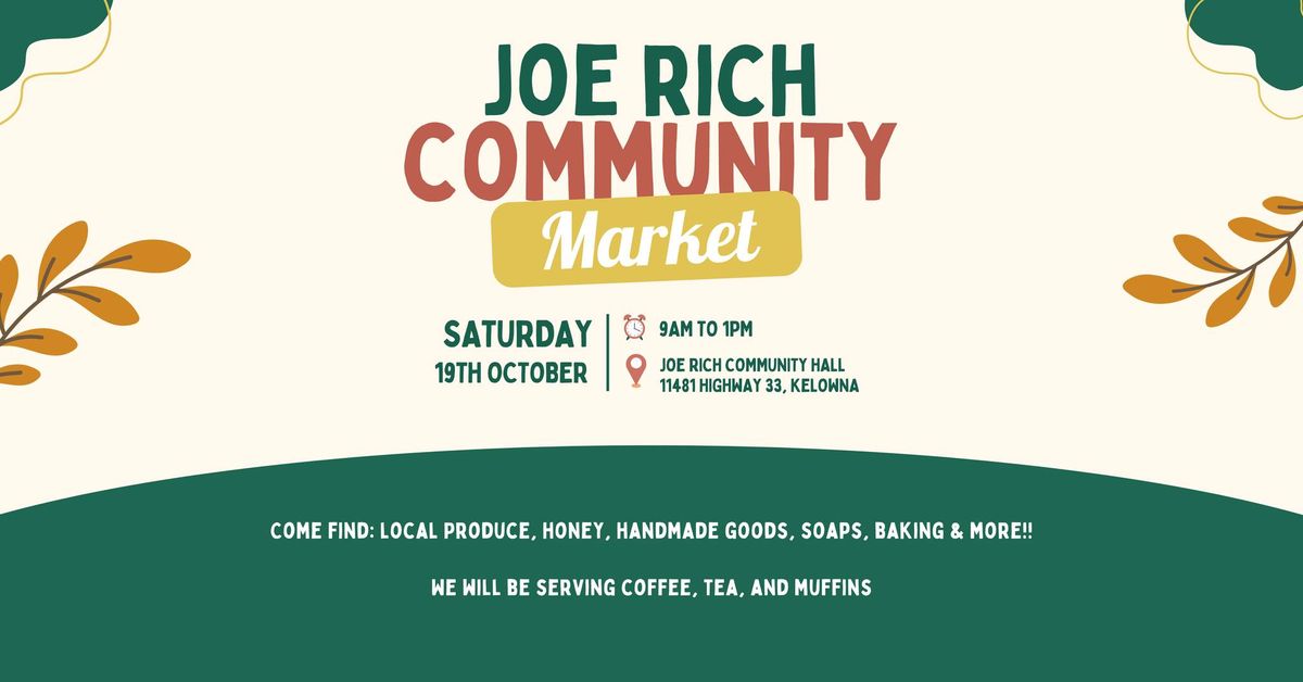 Joe Rich Community Market 