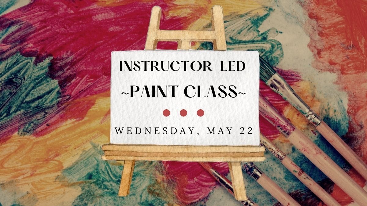 Yoga & Instructor-Led Paint Class!