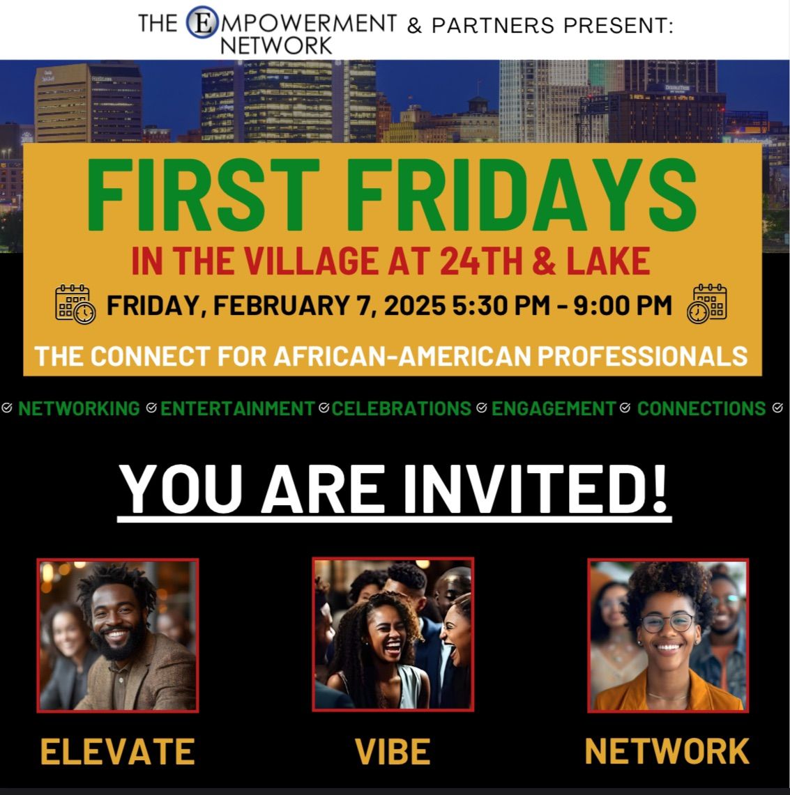 February First Fridays in the Village at 24th & Lake 2025 