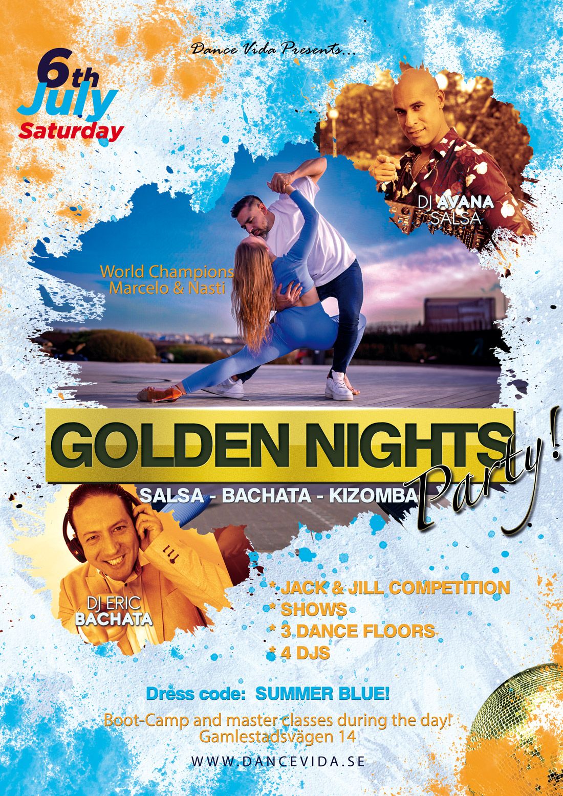 GOLDEN NIGHTS PARTY! Jack & Jill, Shows and Party!