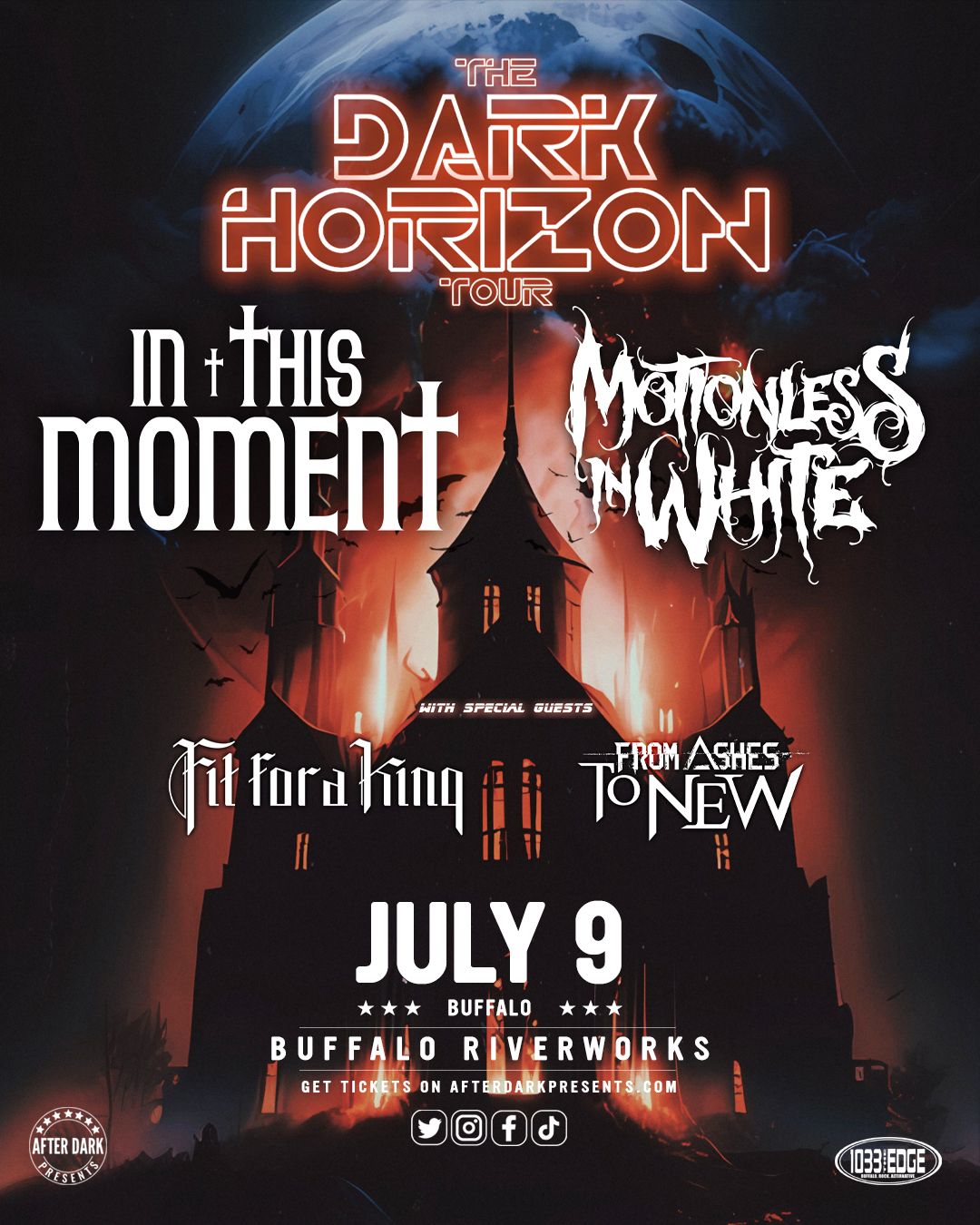 Motionless In White at AO Arena