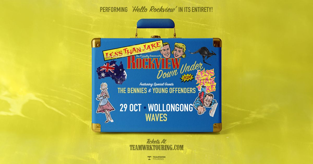 Wollongong: Less Than Jake - 'Rockview Down Under'