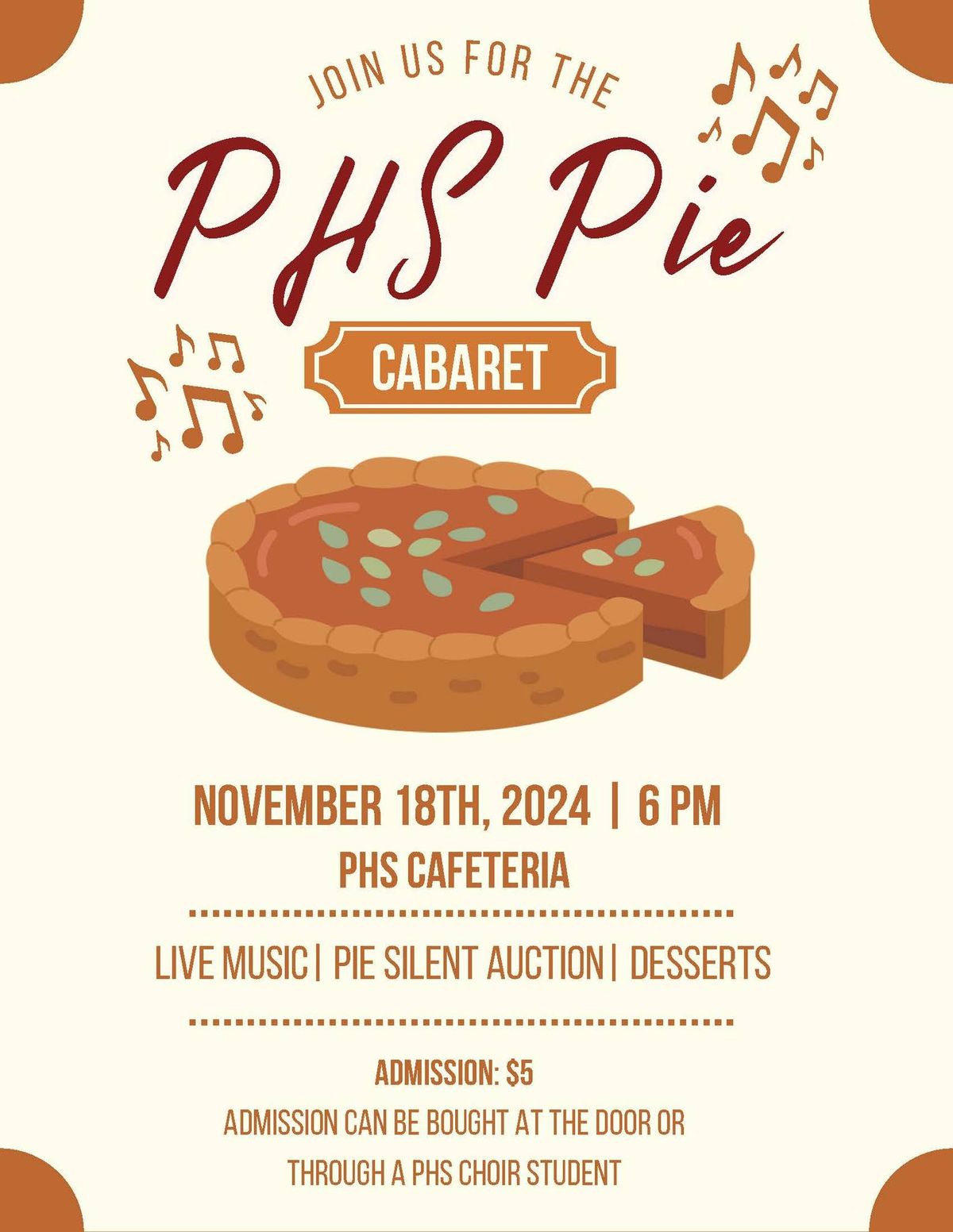 PHS Pie Cabaret