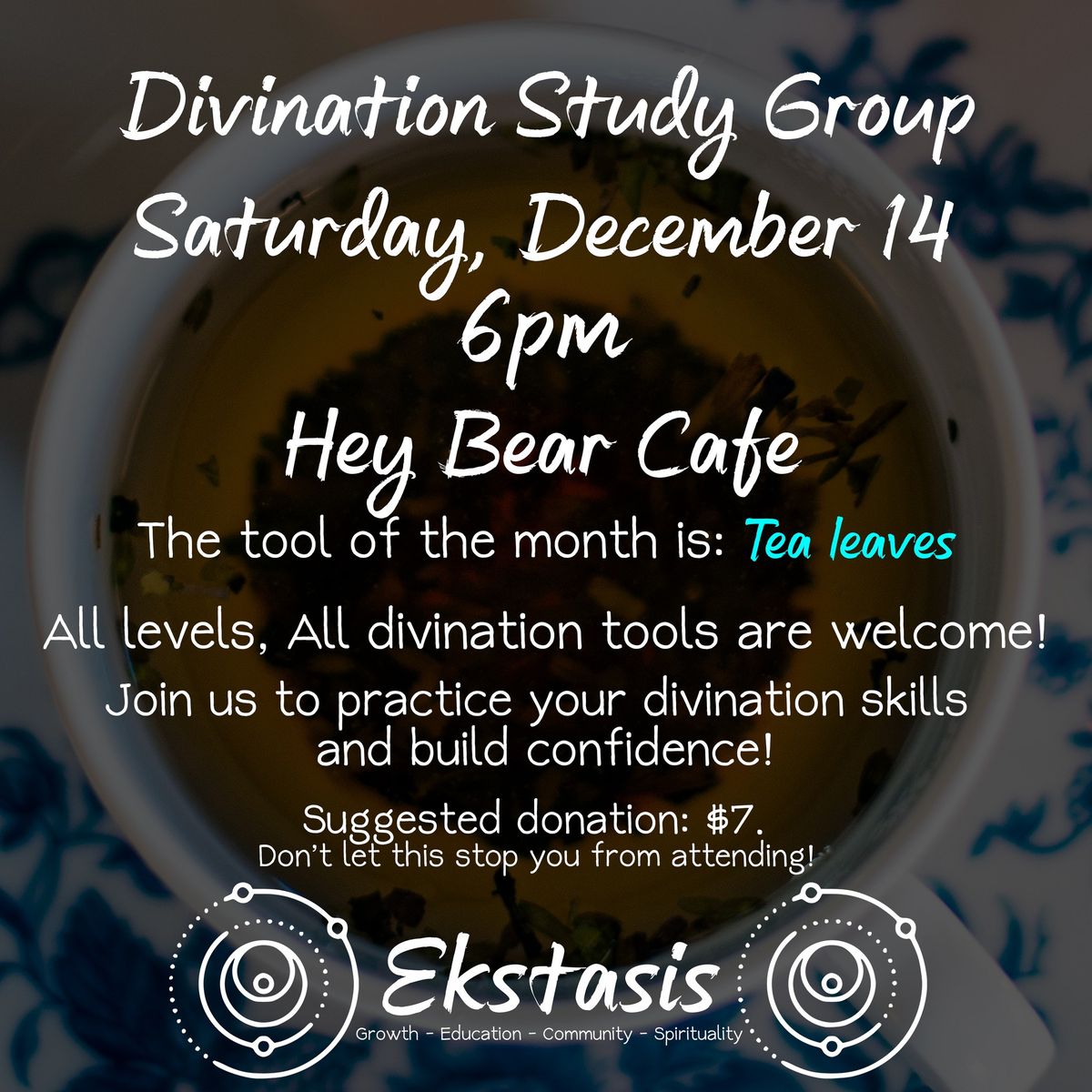 Divination Study Group - Tea Leaves