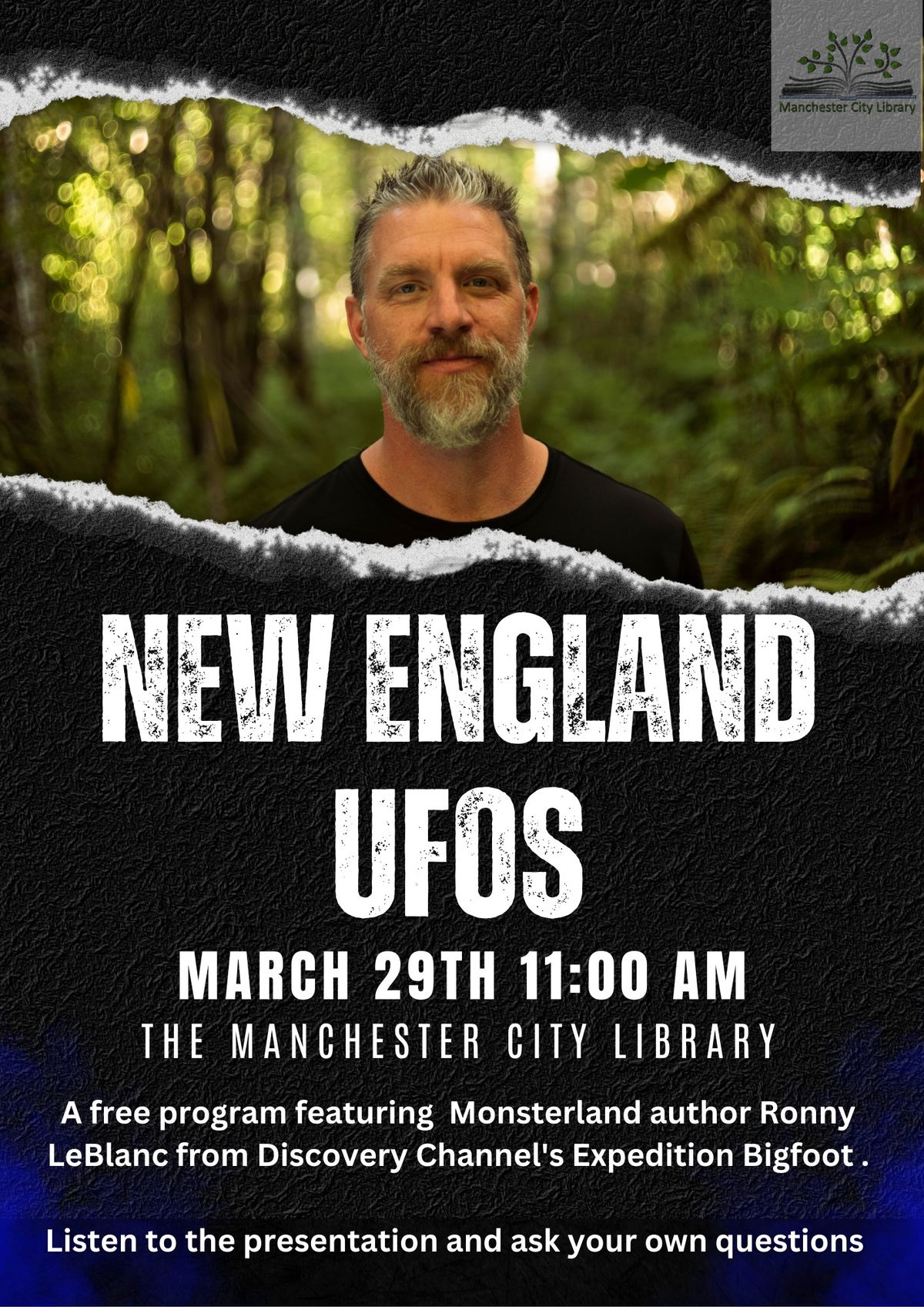  New England UFOs - Author Talk with Ronny Le Blanc 