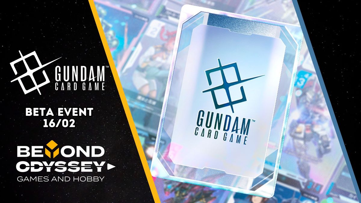 Gundam TCG Beta Event @Beyond Odyssey