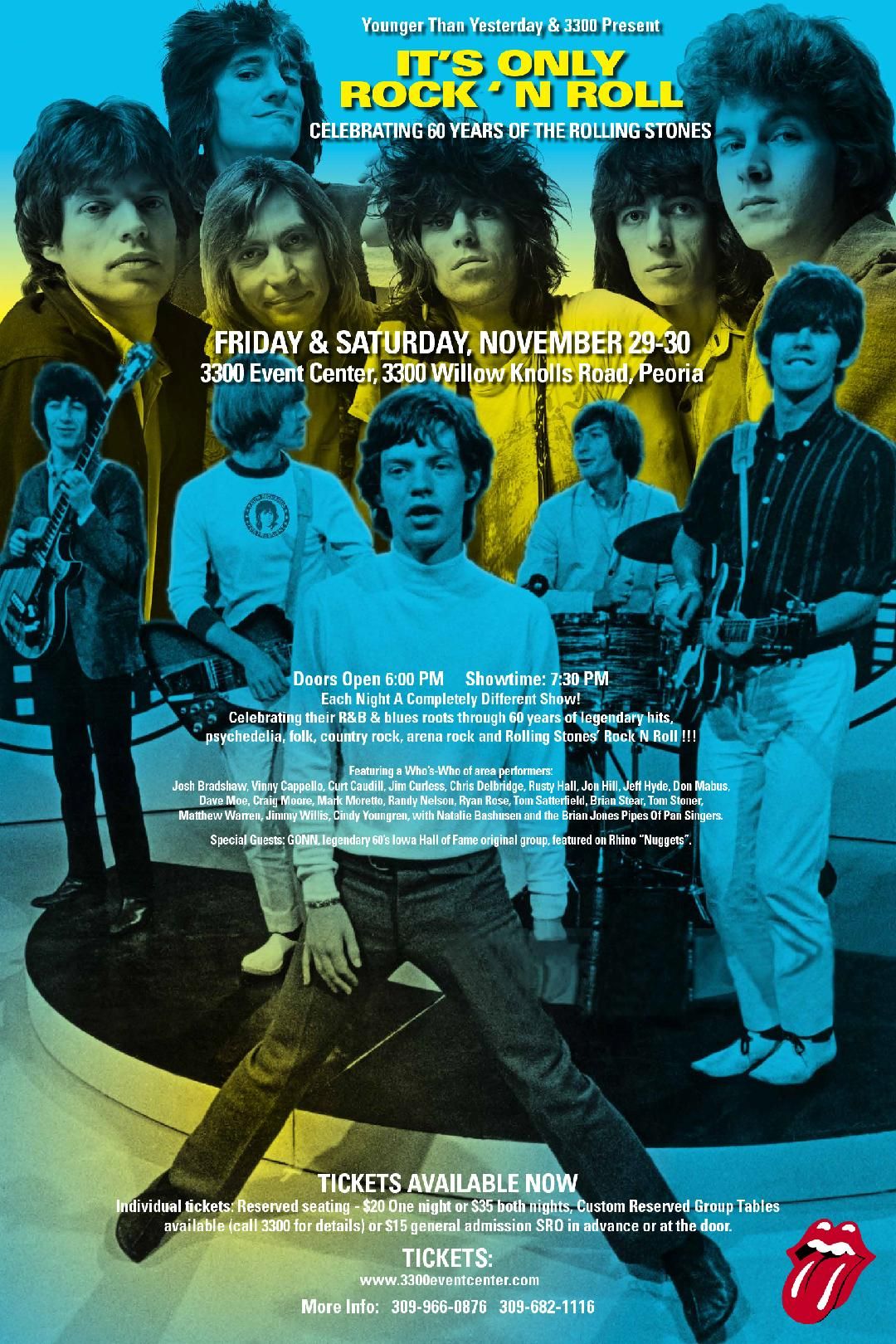 ITS ONLY ROCK N ROLL - 60 YEARS OF THE ROLLING STONES