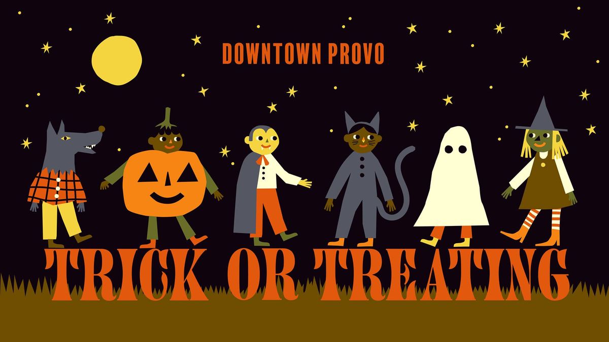 Downtown Provo Trick-or-Treating