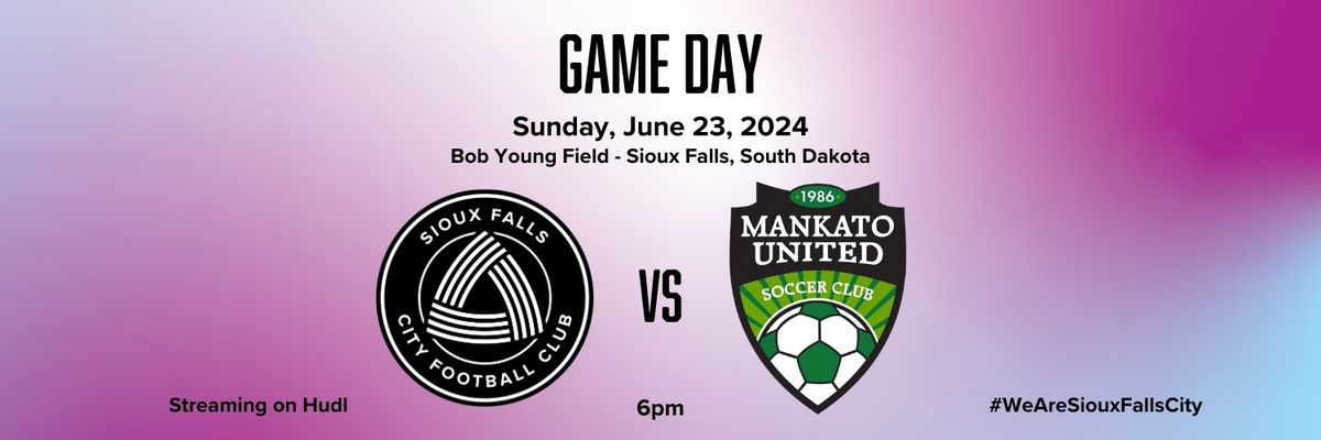 Sioux Falls City FC vs Mankato United
