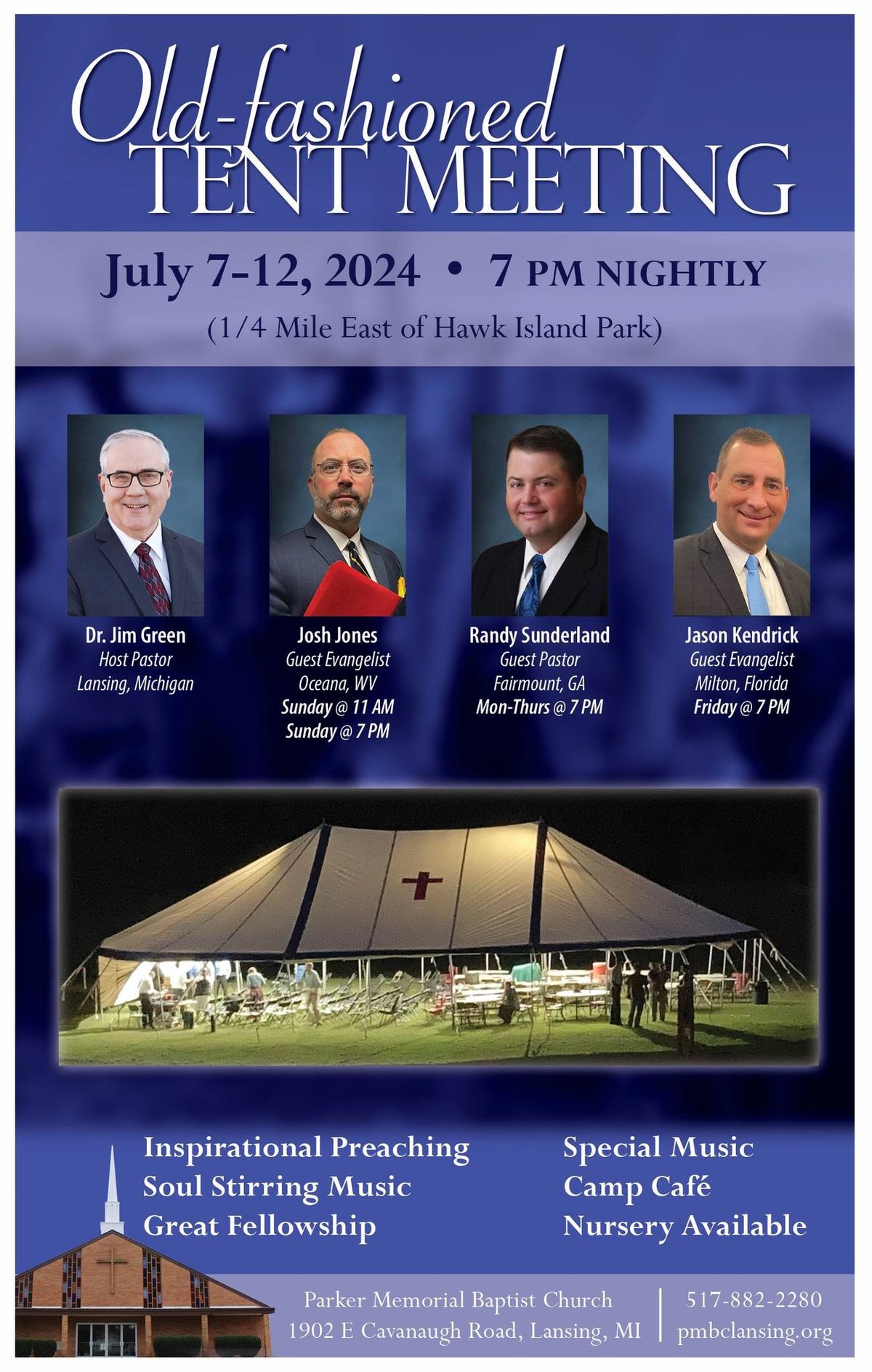 68th Annual Tent Meeting