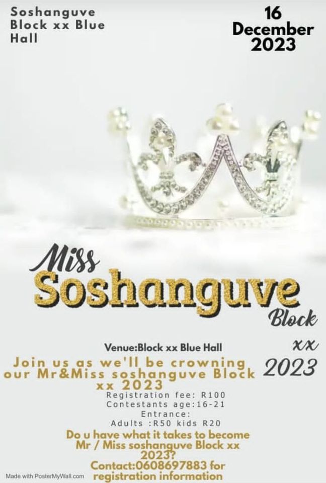 Mr & Miss Soshanguve Block ** 2023