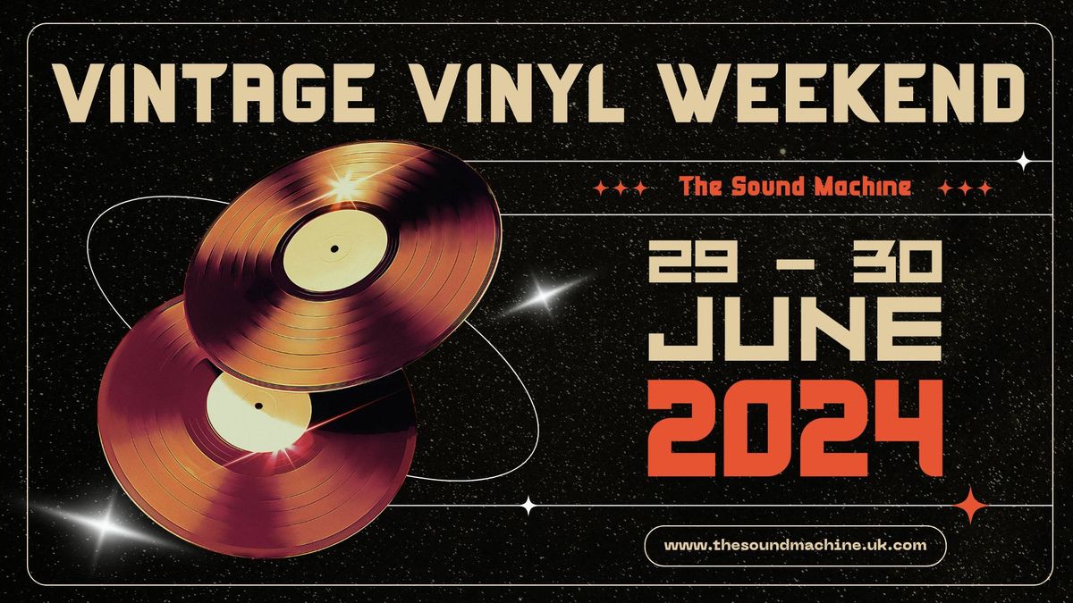 Vintage Vinyl Weekend 2024