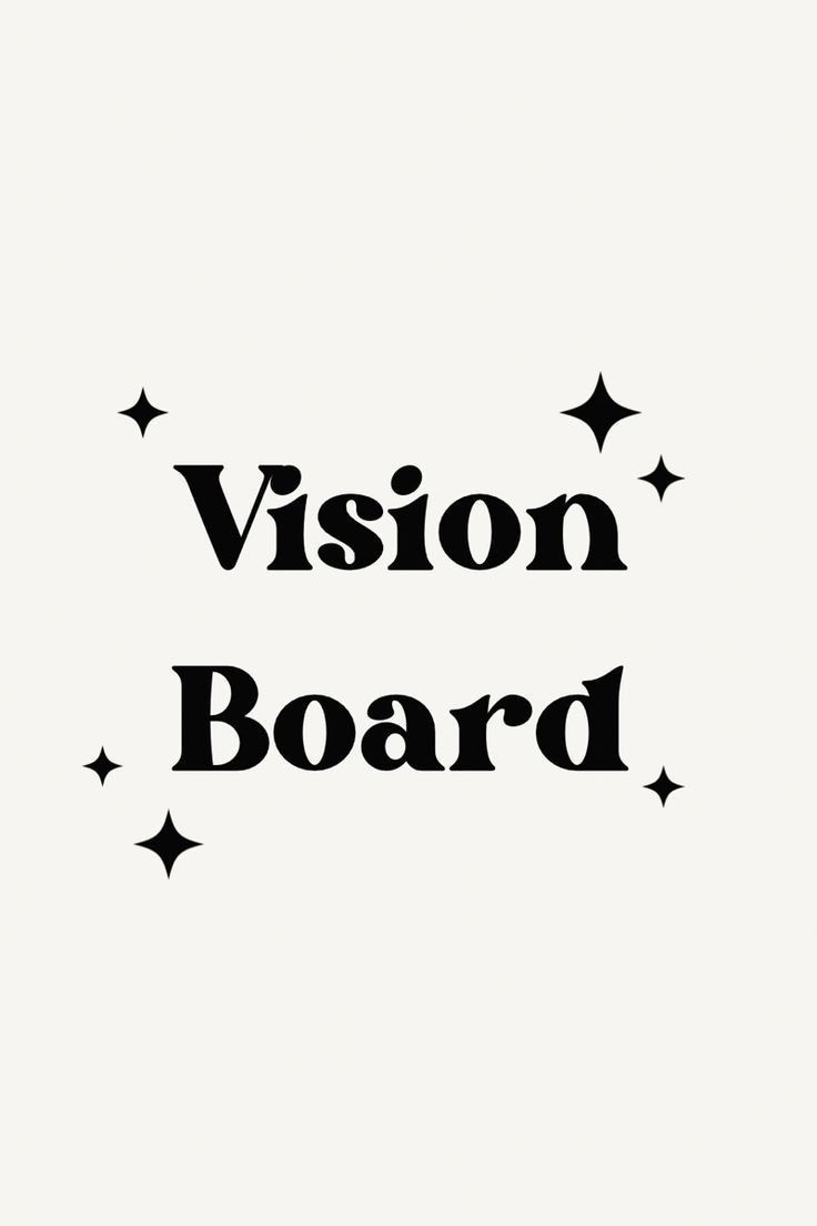 Vision Board Workshop