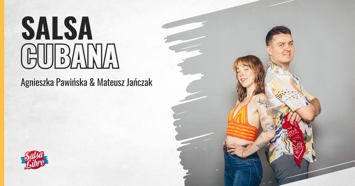 Salsa cubana: Social Tricks - crash course z Ag\u0105 i Mateuszem 23.11