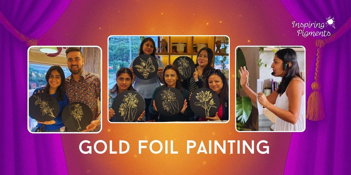 Ganesha Gold Foil Workshop