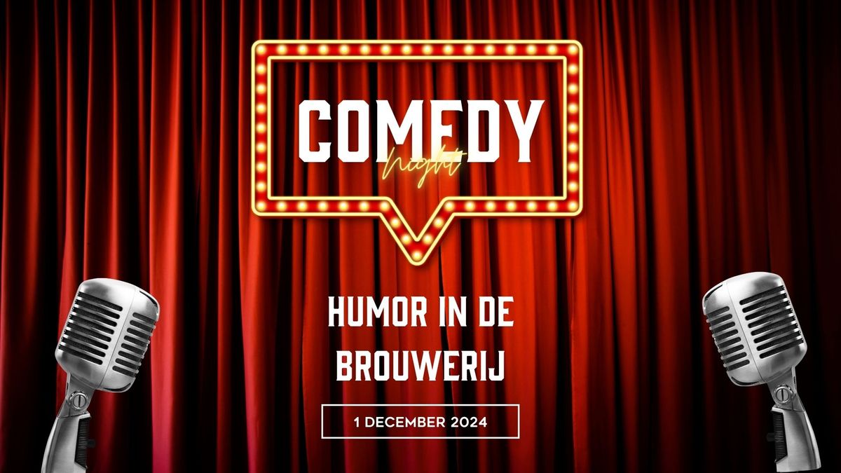 \ud83c\udfad\ud83c\udf7b Comedy Night in Brouwerij Hoop! \ud83c\udf7b\ud83c\udfad