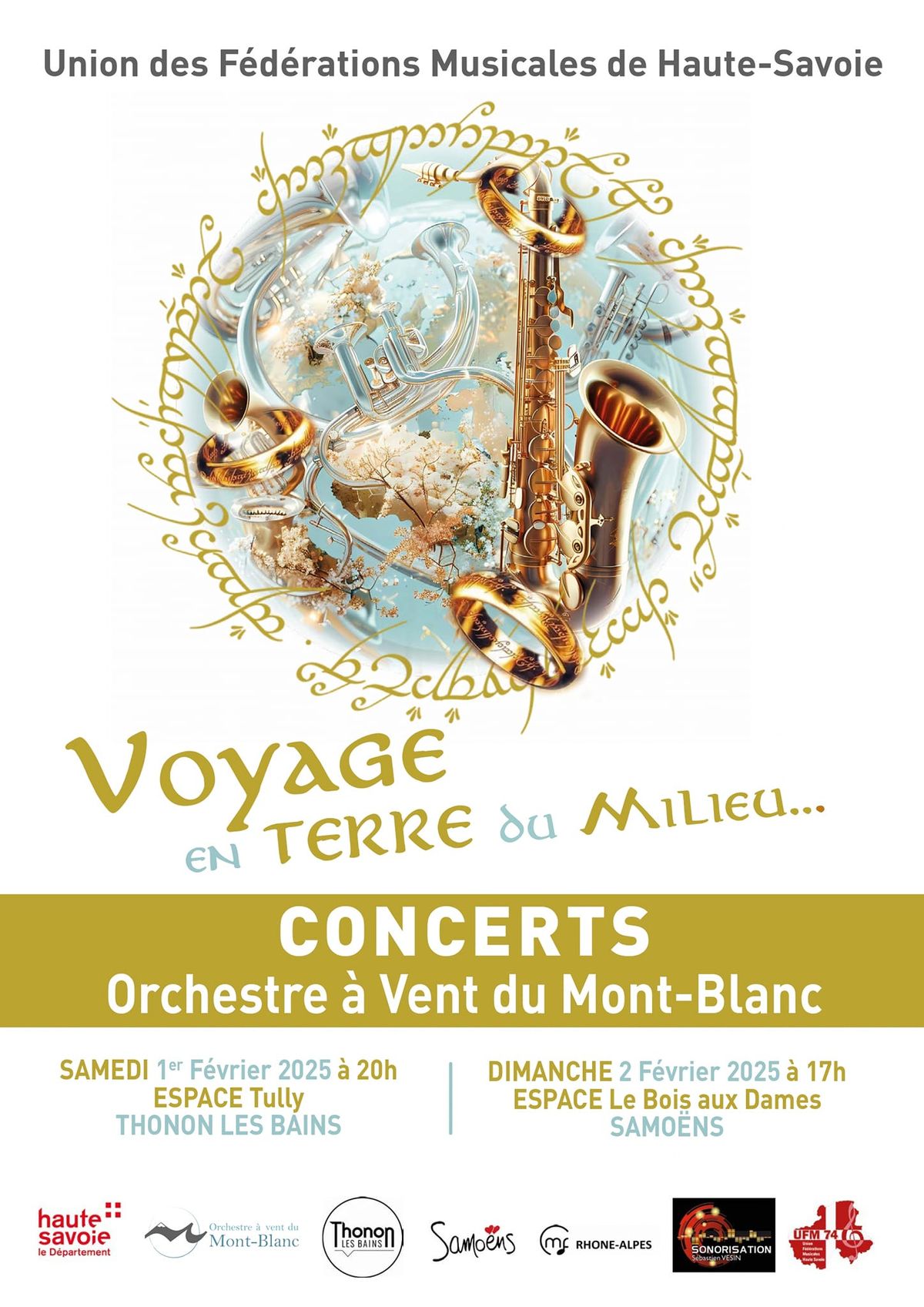 Orchestre \u00e0 Vent du Mont-Blanc \ud83d\uddfb\ud83c\udfb6 Voyage En Terre Du Milieu... \ud83d\udc09\ud83e\udddd\u200d\u2640\ufe0f#3