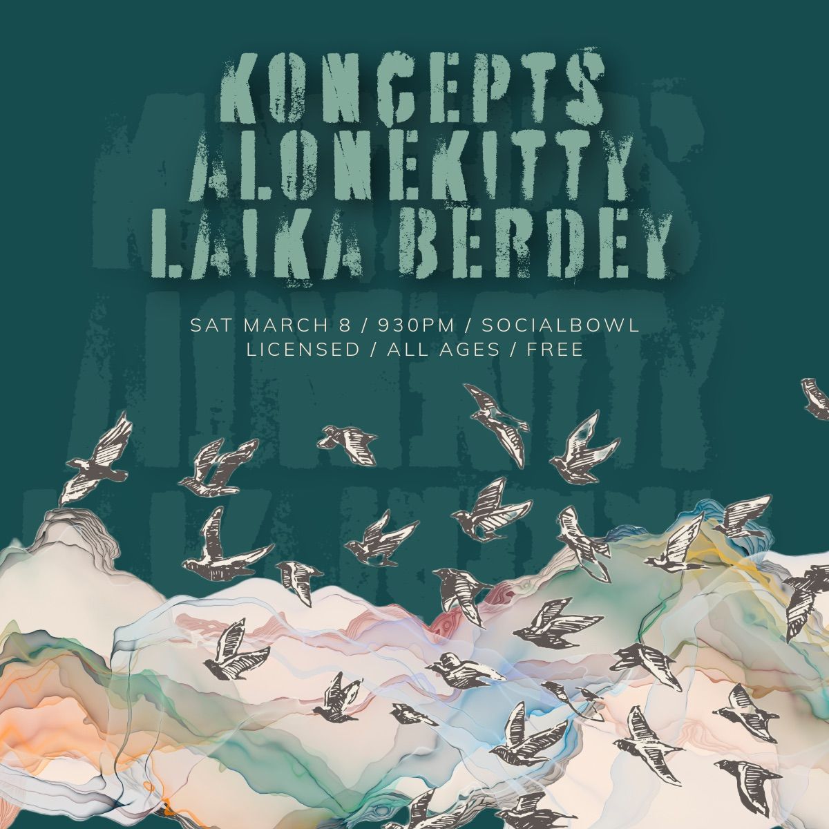 Koncepts, AloneKitty + laika berdey