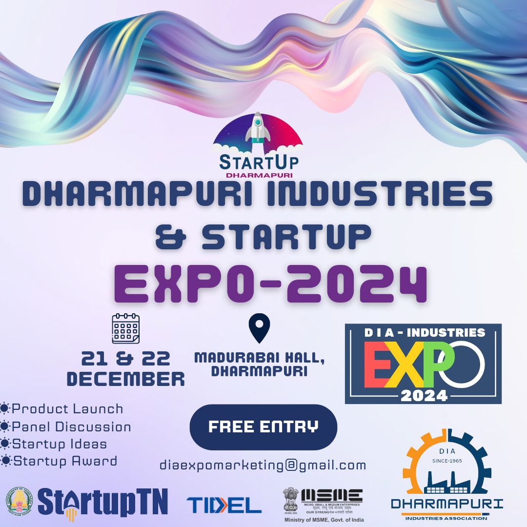 Dharmapuri Industries and Startup Expo 2024