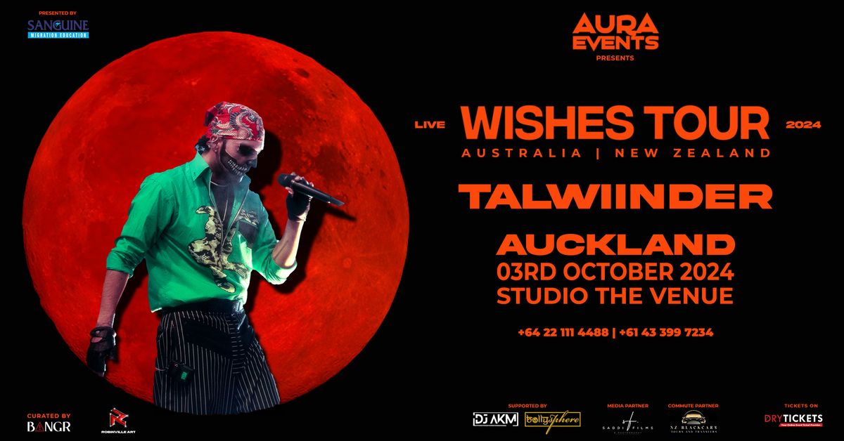 WISHES TOUR 2024 - Talwiinder Live In Auckland (NZ)