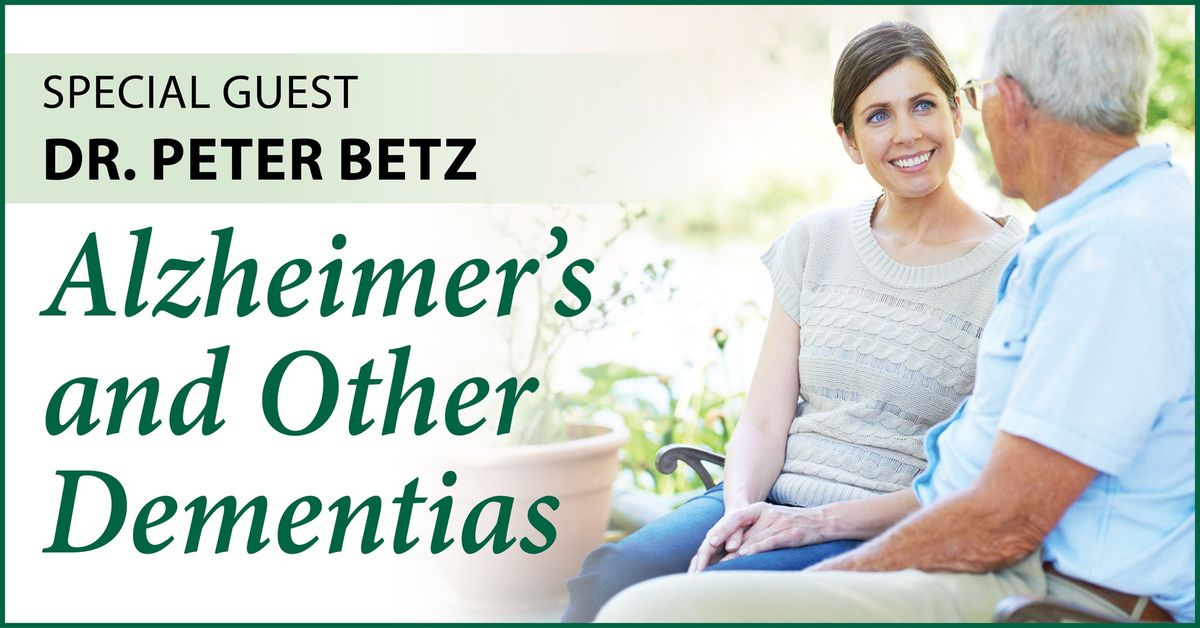 Alzheimer's and Other Dementias (RSVP by 6\/21)