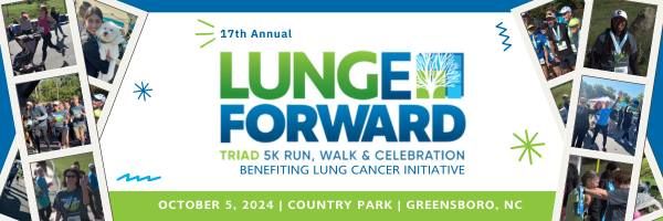 Triad LUNGe Forward 5K Walk, Run & Celebration