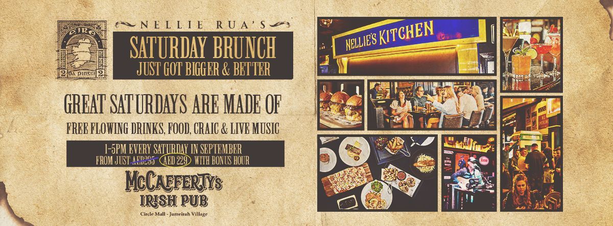 Saturday Brunch September Special!