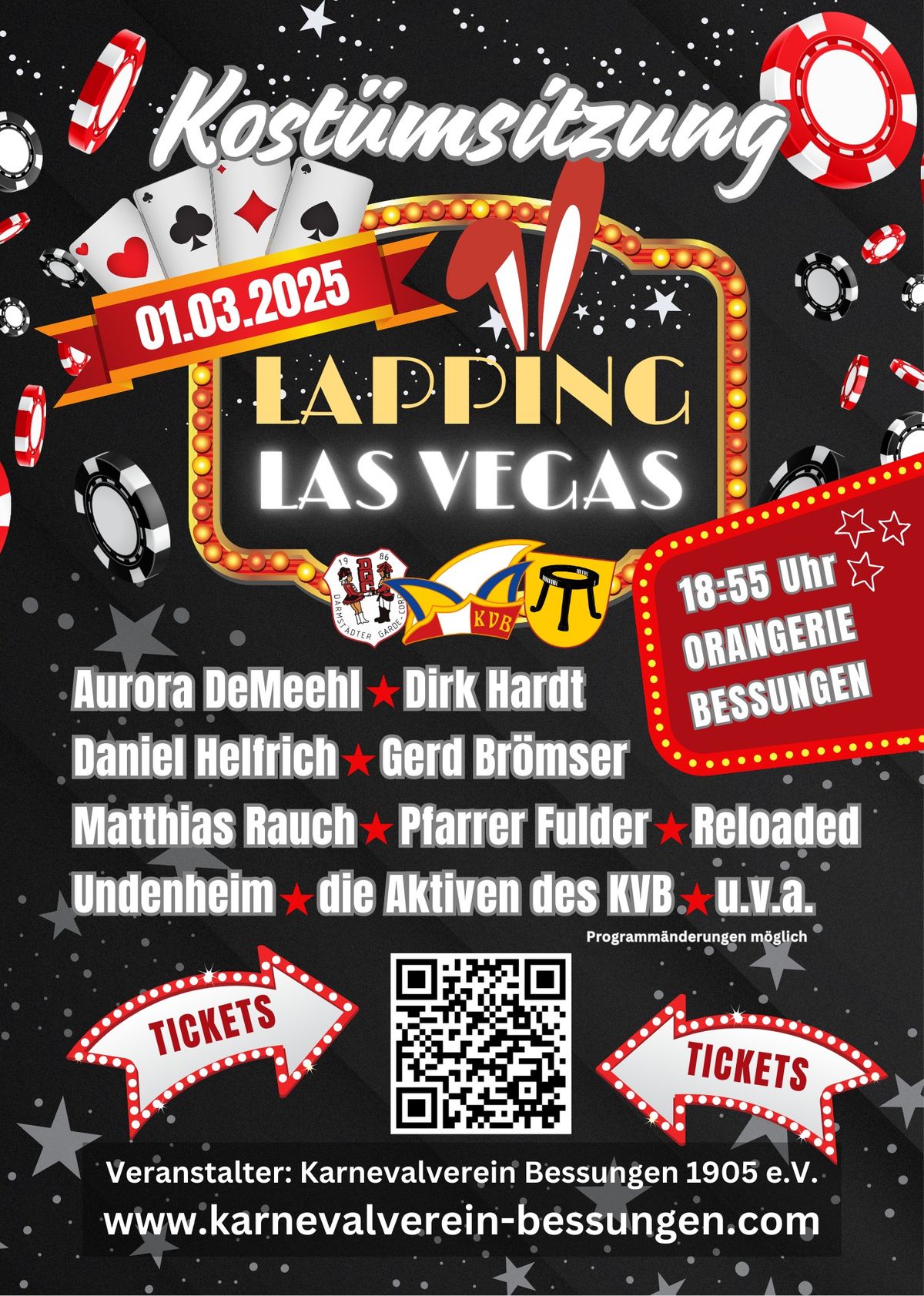 Lapping Las Vegas - KVB-Kost\u00fcmsitzung