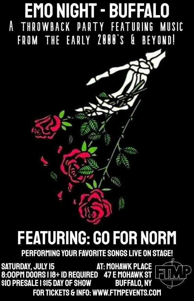 Emo Night - Buffalo (Summer 2023 Edition)