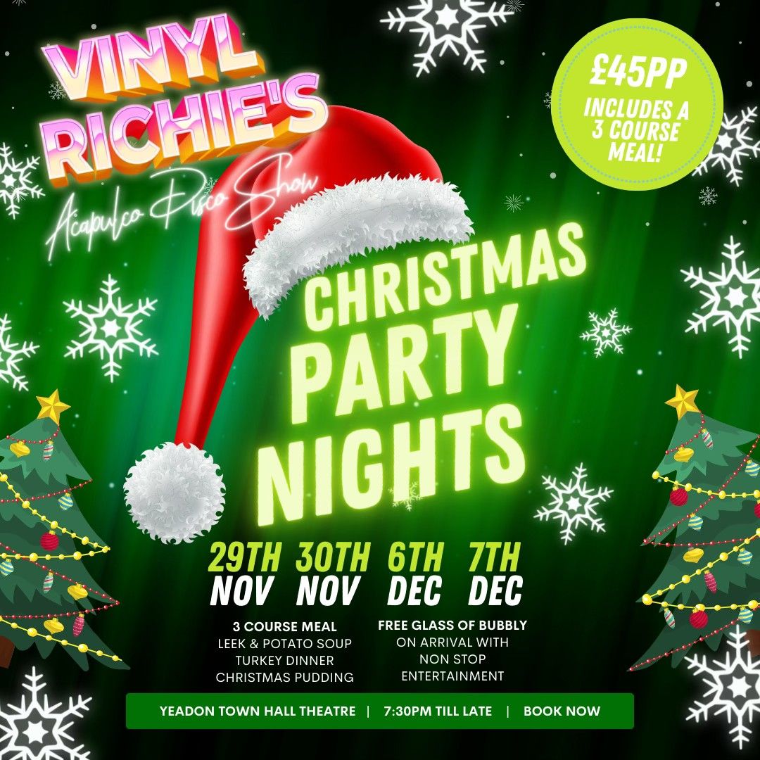 Vinyl Richie's 80's Christmas Party Night | Jingle-Bell Ball