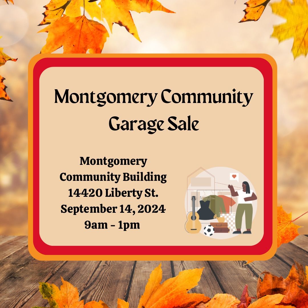 Montgomery Community Garage Sale