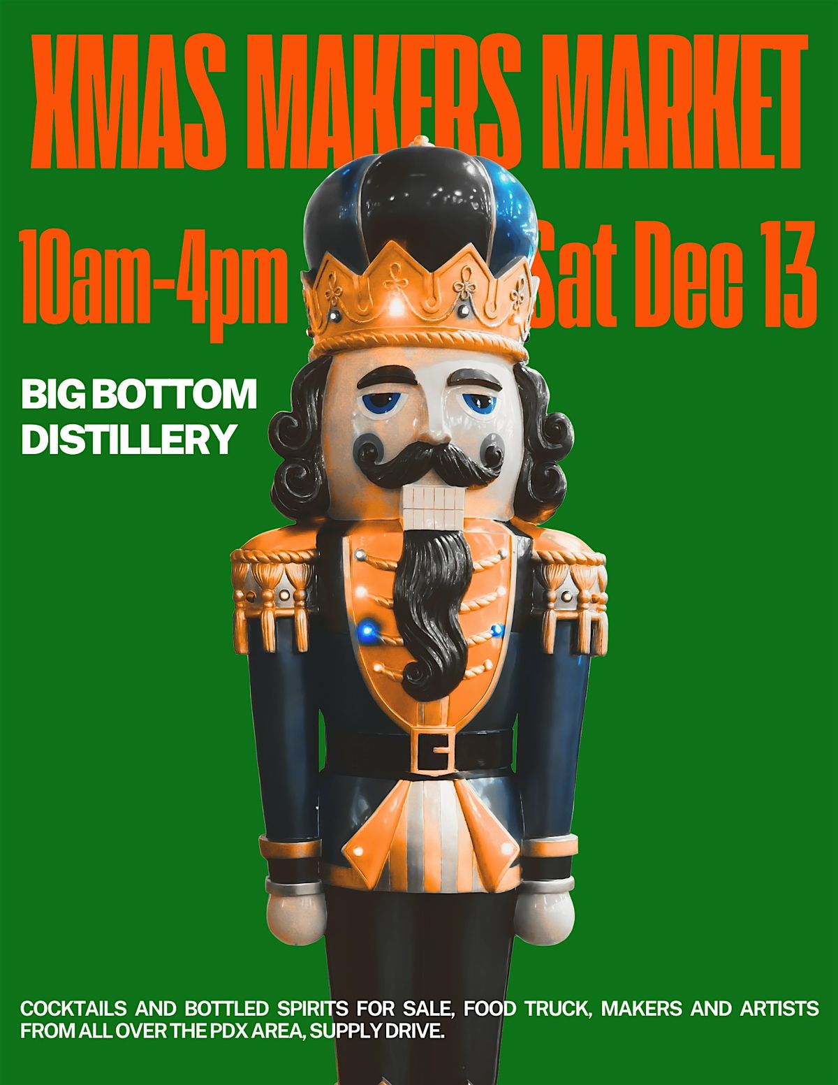 Big Bottom Distilling's Holiday Makers Market!