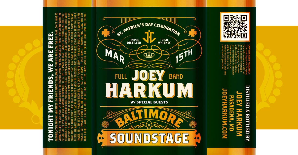 Joey Harkum - 2nd Annual St. Patrick's Day Celebration