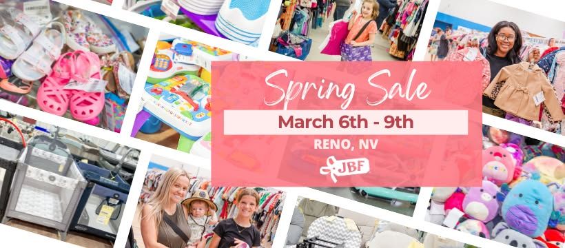 JBF Reno Spring Sale 2025 --> March 6-9th