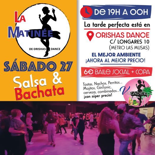 La Matin\u00e9e: baile social \u00a1Salsa y Bachata!